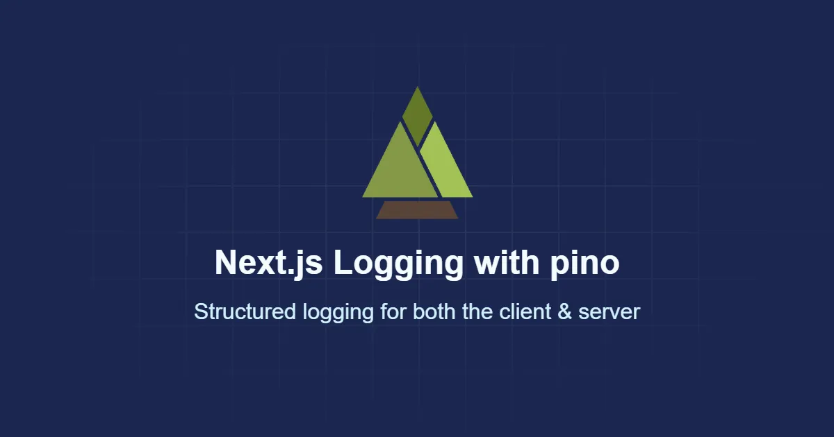 Isomorphic Next.js Logger with Pino